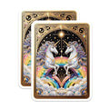 (2 Pack) Mythical Decor Magnet - Whimsical Home Accents - 5" On Longest Side - Sticks to Smooth Flat Surfaces - Made in USA - MAG10147
