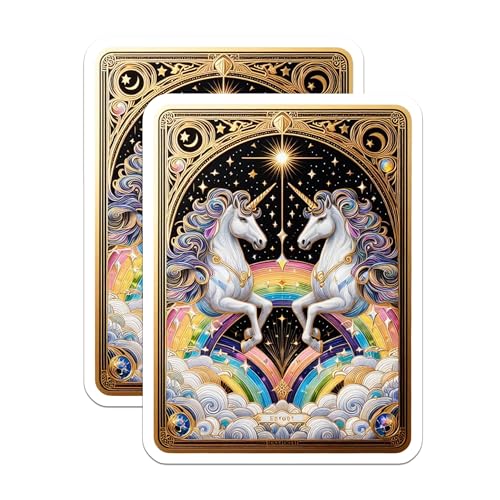 (2 Pack) Mythical Decor Magnet - Whimsical Home Accents - 5" On Longest Side - Sticks to Smooth Flat Surfaces - Made in USA - MAG10147
