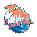 (2 Pack) Jervis Bay Magnets - Australia Travel Souvenir - Coastal Fridge Decor - 5" On Longest Side - Premium Magnet - for Cars, Refrigerators, Toolboxes, Lockers - Made in USA - MAG18154