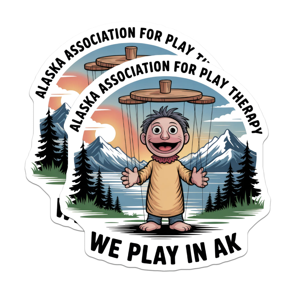 (2 Pack) Puppet Play Magnets - Alaska Association - Play Therapy Decor - 5" On Longest Side - Premium Magnet - for Cars, Refrigerators, Toolboxes, Lockers - Made in USA - MAG17957