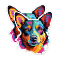 (2 Pack) Australian Cattle Dog Breed Magnets - 5 Inches On Longest Side - Choose from Over 100 Dog Breeds - for Cars, Refrigerators, Toolboxes - Made in USA - MAG1759