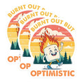 (3 Pack) Burnt Out Marshmallow Decals - Optimistic Stickers - Laptop Decals - 3 Inches On Longest Side - Easy Peel & Apply - Made in USA - 3MCS2097