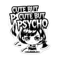(2 Pack) Cute Psycho Girl Magnets - Axe Wielding Chibi - Creepy Kawaii Decor - 5 Inches On Longest Side - Thick Durable Magnet - Made in USA - MAG19842