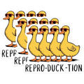 (3 Pack) Funny Duck Decals - Reproduction Ducks - Laptop Decals - 3 Inches On Longest Side - Easy Peel & Apply - Made in USA - 3MCS8294