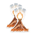 (2 Pack) Abolish ICE Magnets - Social Justice Statement - Human Rights Activist Item - 5 Inches On Longest Side - Thick Durable Magnet - Made in USA - MAG29359