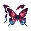 (2 Pack) Galaxy Butterfly Magnets - Celestial Fridge Decor - Whimsical Locker Art for Home - 5 Inches On Longest Side - Thick Durable Magnet - Made in USA - MAG39552