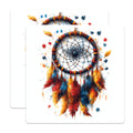 (2 Pack) Dreamcatcher Magnets - Autism Awareness Puzzle Piece Art - Bohemian Spiritual Decor - 5 Inches On Longest Side - Thick Durable Magnet - Made in USA - MAG24171