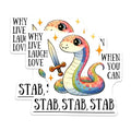 (2 Pack) Humorous Quote Decor Magnet - 5" On Longest Side - Sticks to Smooth Flat Surfaces - Made in USA - MAG9682