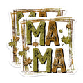 (2 Pack) Mama Autumn Leaves Magnets - Fall Decor for Moms - Rustic Kitchen Accents - 5 Inches On Longest Side - Thick Durable Magnet - Made in USA - MAG25032