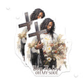 (2 Pack) Christian Jesus Magnets - Spiritual Faith Decor - Bless The Lord Quote - 5 Inches On Longest Side - Thick Durable Magnet - Made in USA - MAG21982