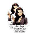 (2 Pack) Boss Lady Magnets Magnets - Motivational Quote - Boss Babe Decor - 5" On Longest Side - Made in USA - Sticks to Refrigerators & Metal Surfaces - MAG8347