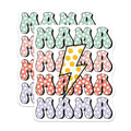(2 Pack) Mama Magnets - Polka Dot Decor - Bold Lightning Bolt - 5" On Longest Side - for Cars, Fridges, Toolboxes - Made in USA - MAG7705