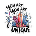 (2 Pack) Inspirational Quote Magnets - Crystal Design - Unique Magnets for Motivation - 5" On Longest Side - for Cars, Fridges, Toolboxes - Made in USA - MAG6619