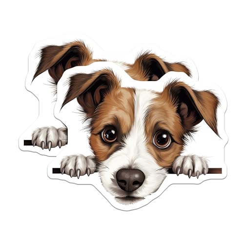 (2 Pack) Pet Lover Decor Magnet - 5" On Longest Side - Sticks to Smooth Flat Surfaces - Made in USA - MAG10205