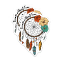 (2 Pack) Dreamcatcher Magnets - Inspirational Boho Decor - Floral Quote Spiritual Art - 5 Inches On Longest Side - Thick Durable Magnet - Made in USA - MAG37628