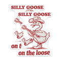 (2 Pack) Silly Goose Magnets - Western Guitarist Bird - On The Loose Animal Art - Farmhouse Kitchen Decor - 5 Inches On Longest Side - Thick Durable Magnet - Made in USA - MAG22758