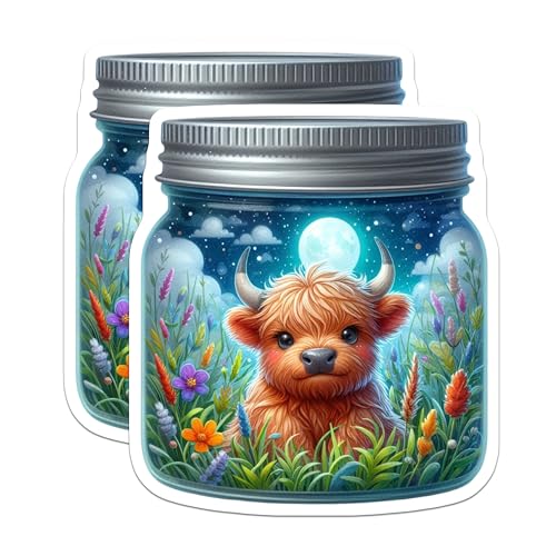 (2 Pack) Adorable Animal Decor Magnet - 5" On Longest Side - Sticks to Smooth Flat Surfaces - Made in USA - MAG9351