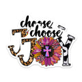 (2 Pack) Choose Joy Magnets - Faith Based Decor - Sunflower Cross Farmhouse Art - 5 Inches On Longest Side - Thick Durable Magnet - Made in USA - MAG29315