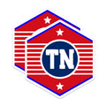 (2 Pack) Tennessee State Magnets - TN Pride Souvenir - USA Patriotic Fridge Decor - 5" On Longest Side - Premium Magnet - for Cars, Refrigerators, Toolboxes, Lockers - Made in USA - MAG18822