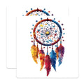 (2 Pack) Puzzle Piece Dreamcatcher Magnets - Autism Awareness Symbol - Boho Rainbow Decor for Home - 5 Inches On Longest Side - Thick Durable Magnet - Made in USA - MAG25304