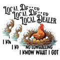 (3 Pack) Chicken Decals - Funny Chicken Quotes - Chicken Eggs Decor - 3 Inches On Longest Side - Easy Peel & Apply - Made in USA - 3MCS8715