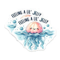 (2 Pack) Feeling A Lil' Jelly Magnets Magnets - 5" On Longest Side - Made in USA - Sticks to Refrigerators & Metal Surfaces - MAG9287