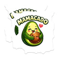 (2 Pack) Mamacado Magnets - Cute Avocado Motherhood Fridge Decor - New Mom Pregnancy Announcement Kitchen Accessory - 5 Inches On Longest Side - Thick Durable Magnet - Made in USA - MAG20923
