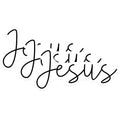 (3 Pack) Jesus Decals - Christian Stickers - Laptop Decals- 3 Inches On Longest Side - Easy Peel & Apply - Made in USA - 3MCS5716