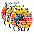 (3 Pack) Fishing Decals - Had to Call in Sick - Fisherman Laptop Decal - 3 Inches On Longest Side - Easy Peel & Apply - Made in USA - 3MCS4481