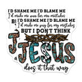 (2 Pack) Western Jesus Magnets - Spiritual Quote Inspirational Decor - Cowgirl Christian Faith Message - 5 Inches On Longest Side - Thick Durable Magnet - Made in USA - MAG28948