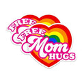 (2 Pack) Free Mom Hugs Gay Pride Magnets - LBGTQ Magnet - Gay Pride Month Magnet - 5" On Longest Side - Premium Magnet - for Cars, Refrigerators, Toolboxes, Lockers - Made in USA - MAG1692