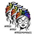 (3 Pack) Free Mom Hugs Decals - Pride Month - LGBTQ Decals - 3 Inches On Longest Side - Easy Peel & Apply - Made in USA - 3MCS7048
