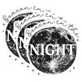 (3 Pack) Beacon in The Night Decals - Celestial Decor Stickers - Inspiring Quote Art - 3 Inches On Longest Side - Easy Peel & Apply - Made in USA - 3MCS2138