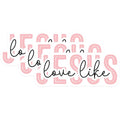 (3 Pack) Love Like Jesus Decals - Christian Stickers - Inspirational Decal- 3 Inches On Longest Side - Easy Peel & Apply - Made in USA - 3MCS5266