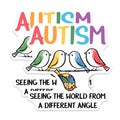 (2 Pack) Autism Awareness Stickers - 5" On Longest Side - Sticks to Smooth Flat Surfaces - Made in USA - BMCS8425 - BMCS8425
