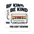 (2 Pack) Be Kind Rewind Magnets - Retro Cassette Tape Decor - Nostalgic 80s 90s Vibes - 5 Inches On Longest Side - Thick Durable Magnet - Made in USA - MAG21039