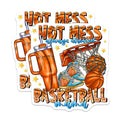 (2 Pack) Basketball Mom Hot Mess Magnets - Sports Mama Always Stressed - Funny Athletic Parent Appreciation - 5 Inches On Longest Side - Thick Durable Magnet - Made in USA - MAG28510