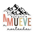 (2 Pack) Faith That Moves Mountains Magnets - Inspirational Quotes - Motivational Magnets for Home Office - 5" On Longest Side - for Cars, Fridges, Toolboxes - Made in USA - MAG3868