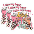(3 Pack) Spicy Book Decals - Coffee Lover Sticker - Skeleton Hands Laptop Decal - 3 Inches On Longest Side - Easy Peel & Apply - Made in USA - 3MCS6293