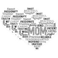 (3 Pack) Mom Heart Decals - Mother Affirmations - Leopard Mom Decal- 3 Inches On Longest Side - Easy Peel & Apply - Made in USA - 3MCS5949