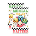(2 Pack) Mental Health Matters Magnets - 5" On Longest Side - for Cars, Fridges, Toolboxes - Made in USA - MAG8237