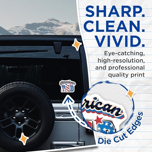 (2 Pack) American Dad Stickers - 5" On Longest Side - Sticks to Smooth Flat Surfaces - Made in USA - BMCS8503 - BMCS8503