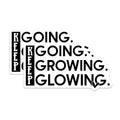 (2 Pack) Inspirational Quote Stickers - Motivational Stickers - Positive Affirmation Stickers - 5" On Longest Side - Sticks to Smooth Flat Surfaces - Made in USA - BMCS5124