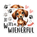 (2 Pack) Dachshund Magnets - Weinerful Dog Refrigerator Magnets - Cute Puppy Decor - 5" On Longest Side - Premium Magnet - for Cars, Refrigerators, Toolboxes, Lockers - Made in USA - MAG14887