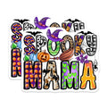 (2 Pack) Spooky Mama Magnets - Halloween Refrigerator Decor - Cute Fall Season Mom - 5 Inches On Longest Side - Thick Durable Magnet - Made in USA - MAG30903