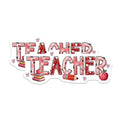 (2 Pack) Teacher Appreciation Stickers - Back to School Decals - Classroom Decor Teacher Gifts - 5" On Longest Side - Sticks to Smooth Flat Surfaces - Made in USA - BMCS7645
