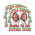 (2 Pack) Little Debbie Christmas Tree Cake Magnets - Holiday Snack Collectibles - Festive Kitchen Decorations - 5 Inches On Longest Side - Thick Durable Magnet - Made in USA - MAG29044