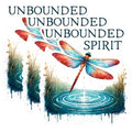 (3 Pack) Dragonfly Decals - Unbounded Spirit Sticker - Laptop Decal - 3 Inches On Longest Side - Easy Peel & Apply - Made in USA - 3MCS1515