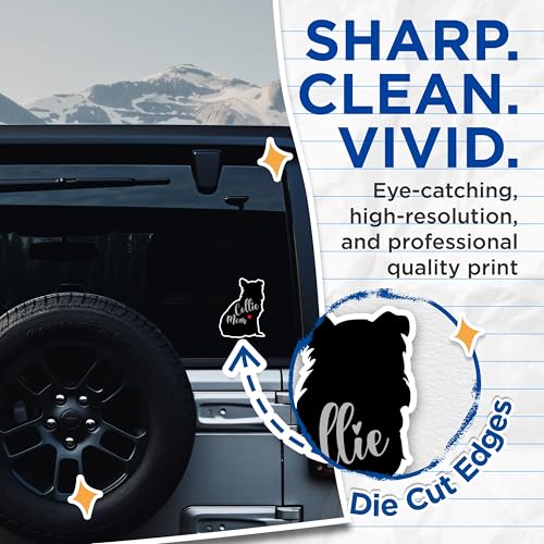(2 Packs) Stickers - Decals - 5 Inches On Longest Side - Premium Vinyl Decal - Sticks to Any Smooth Flat Surface - Made in USA - BMCS2458