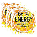 (3 Pack) Energy Quote Decals - Motivational Decal - Orange Slice Laptop Decal - 3 Inches On Longest Side - Easy Peel & Apply - Made in USA - 3MCS0585